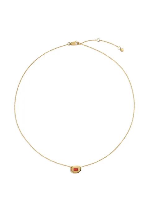Gemdrop onyx necklace by MONICA VINADER