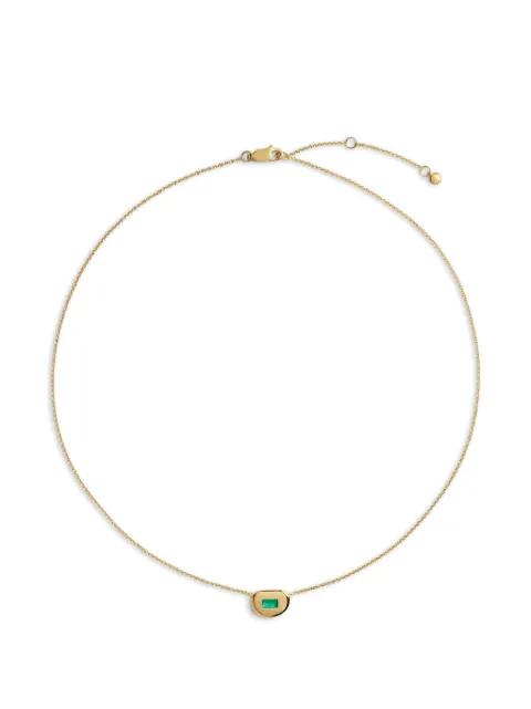 Gemdrop onyx necklace by MONICA VINADER