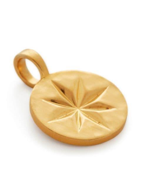 Guiding Star round pendant by MONICA VINADER