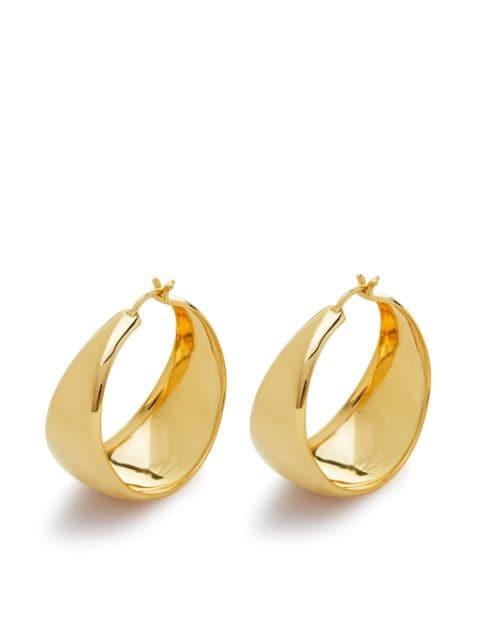 Kate Young hoop earrings by MONICA VINADER