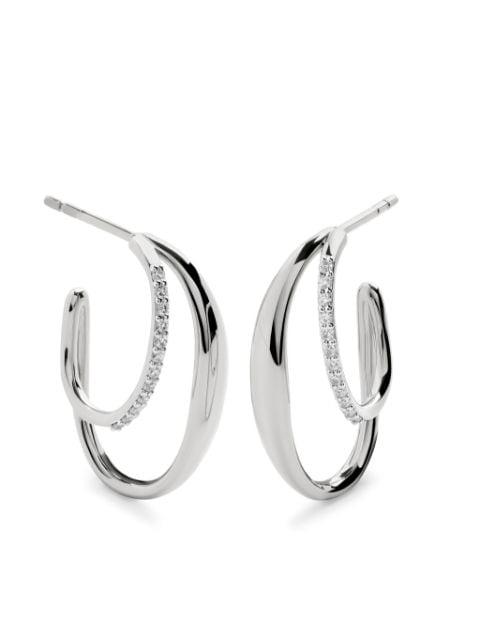 Nura Medium earrings by MONICA VINADER