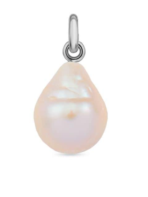 Nura baroque pearl pendant charm by MONICA VINADER