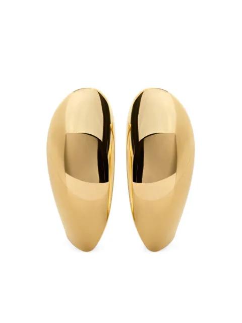 Nura large hoop earrings by MONICA VINADER