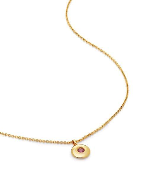 October Birthstone necklace by MONICA VINADER