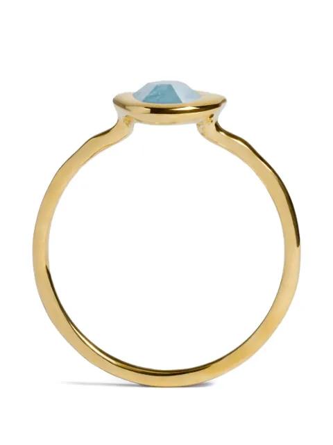 Odyssey aquamarine ring by MONICA VINADER