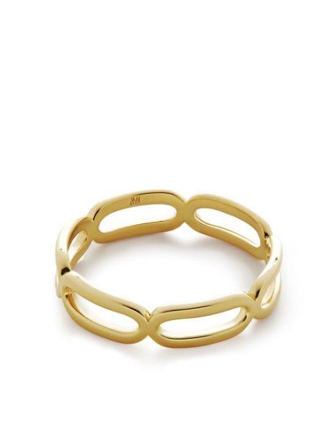 Paperclip stacking ring by MONICA VINADER