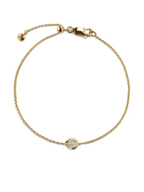 Pear Diamond bracelet by MONICA VINADER