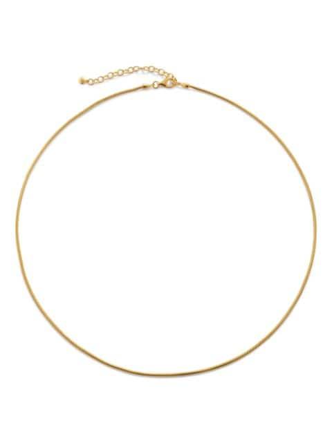 Snake choker necklace by MONICA VINADER