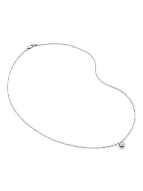 Solitaire chain necklace by MONICA VINADER