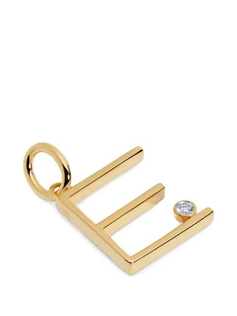 Solitaire diamond pendant by MONICA VINADER