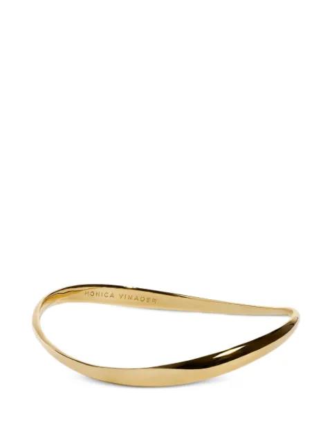 Swirl bangle bracelet by MONICA VINADER