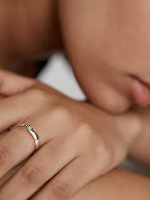 asymmetric-design ring by MONICA VINADER