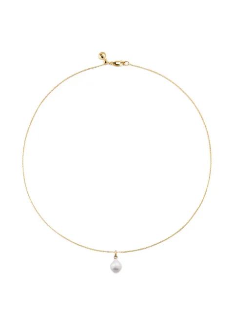 baroque pearl small gold pendant by MONICA VINADER