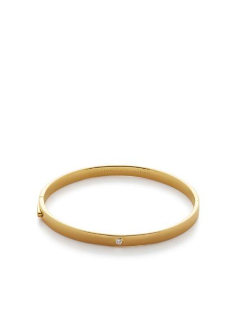 diamond bangle bracelet by MONICA VINADER