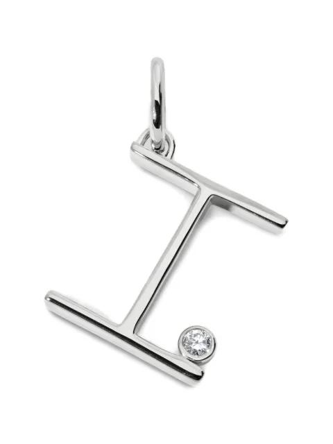 diamond initial pendant by MONICA VINADER