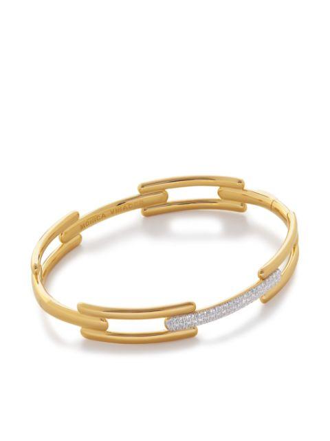 diamond pavé bracelet by MONICA VINADER