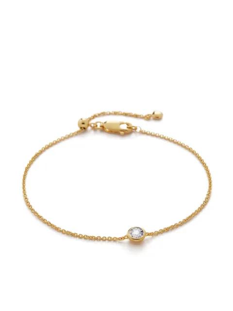 diamond solitaire bracelet by MONICA VINADER