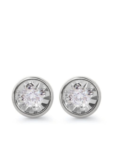 diamond stud earrings by MONICA VINADER