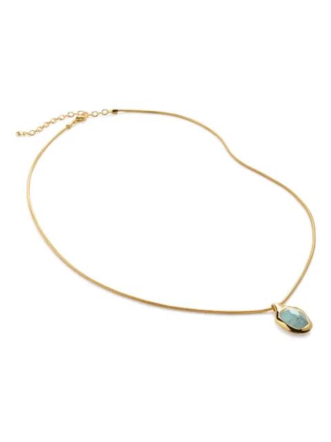 gemstone-embellished necklace by MONICA VINADER