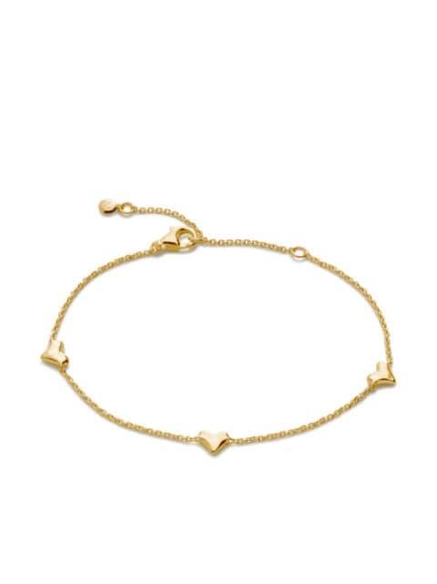heart chain bracelet by MONICA VINADER