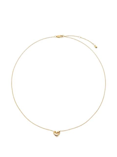 infinity heart necklace by MONICA VINADER
