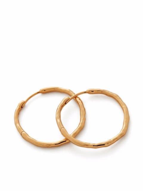medium Siren Muse hoop earrings by MONICA VINADER