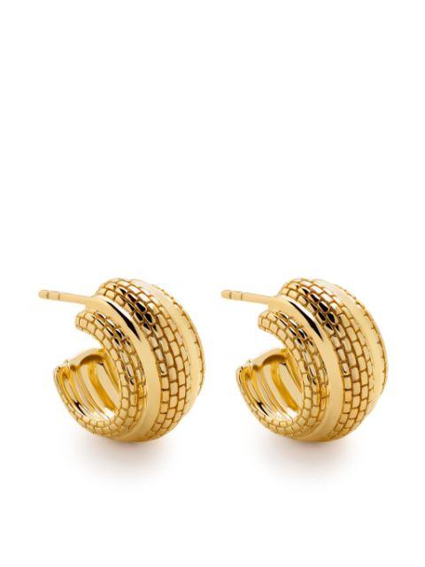 small Heirloom hoop earrings by MONICA VINADER
