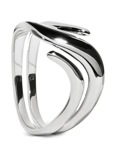 swirl wrap ring by MONICA VINADER
