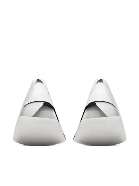 tapered large hoop earrings by MONICA VINADER