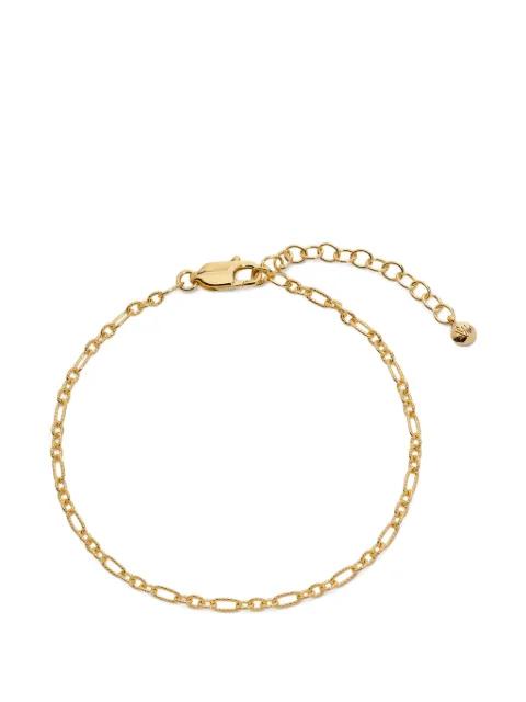 textured link chain bracelet by MONICA VINADER