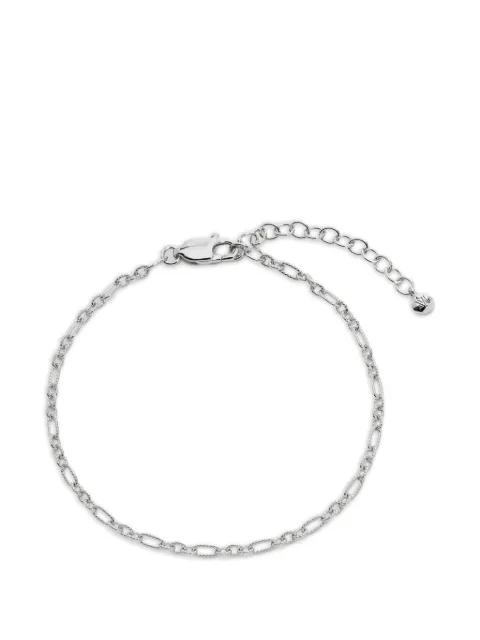 textured link chain bracelet by MONICA VINADER