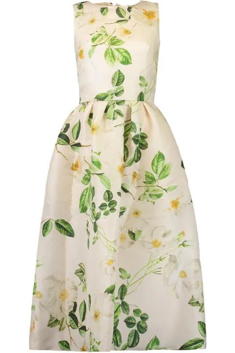 floral-print maxi dress by MONIQUE LHUILLIER