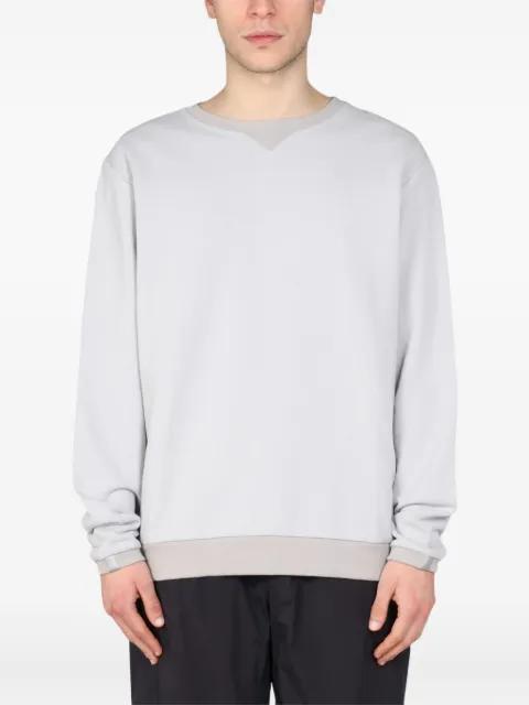crew-neck panelled sweatshirt by MONOBI