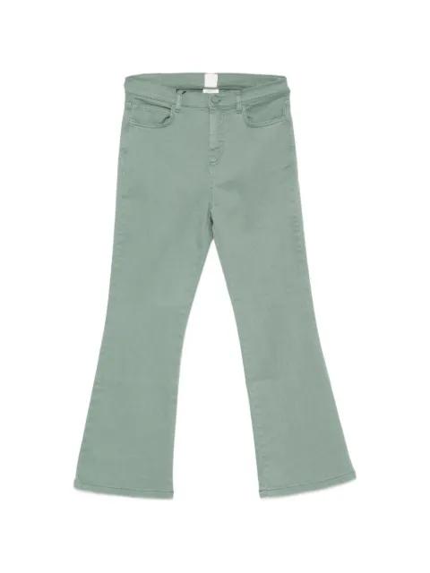 Ronco buttoned cropped jeans by MONOCHROME