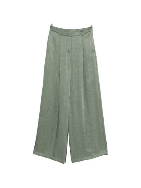 pleated trousers by MONOCHROME