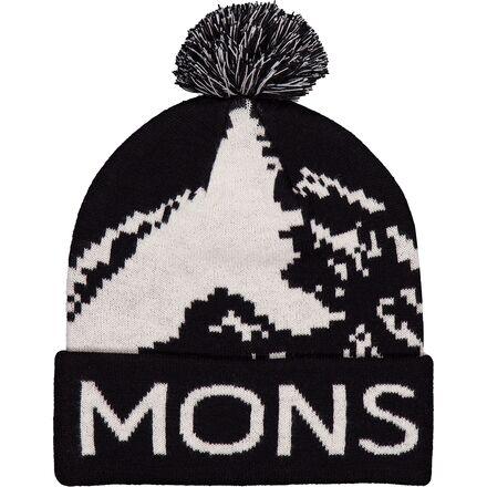 Mtn Pixel Merino Pom Pom Beanie by MONS ROYALE