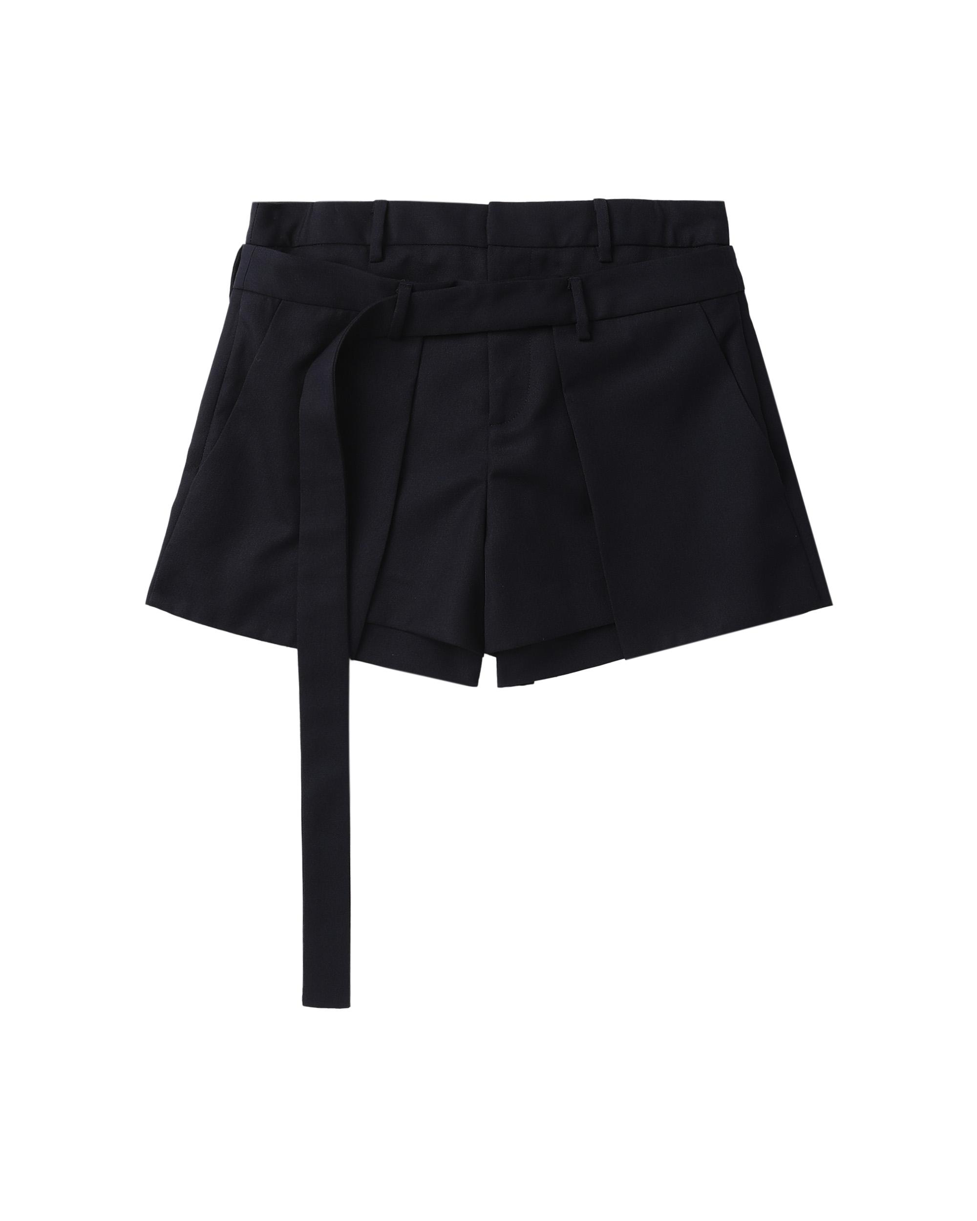 Belted shorts by MONSE