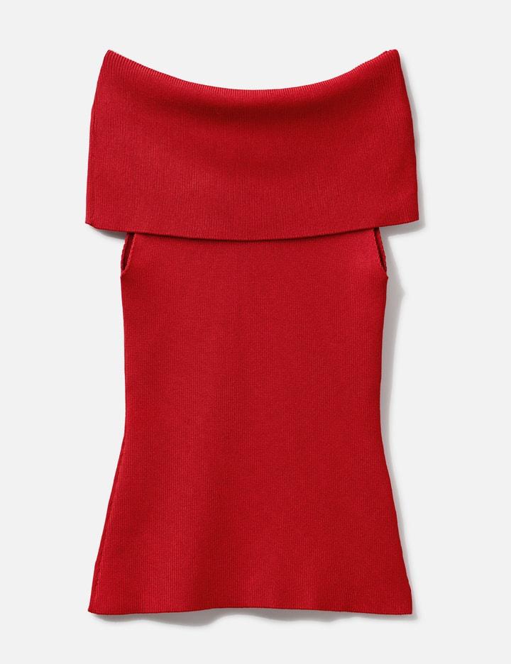 Draped Knit Top by MONSE