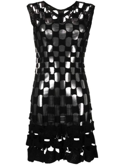 cut-out knit mini dress by MONSE