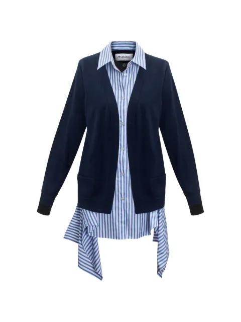 layered cardigan by MONSE