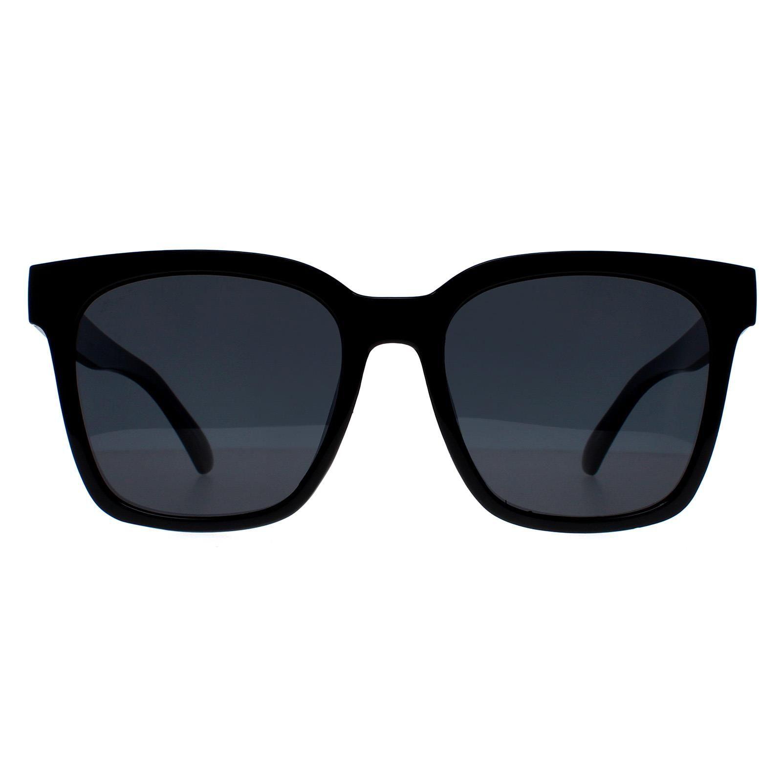 Square Shiny Black Grey Polarized MP72 by MONTANA