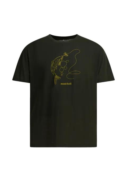 graphic T-shirt by MONTBELL
