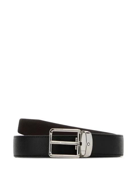 Everyday reversible leather belt by MONTBLANC