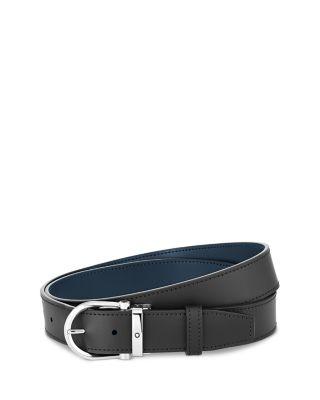 Horseshoe Stainless Steel Pin Buckle Belt by MONTBLANC