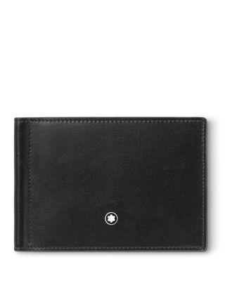 Meisterst&uuml;ck 6cc Leather Money Clip Wallet by MONTBLANC