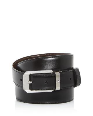 Men's Classic Reversible Leather Belt by MONTBLANC