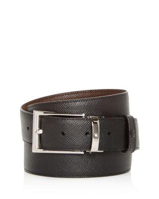 Men's Contemporary Reversible Leather Belt by MONTBLANC