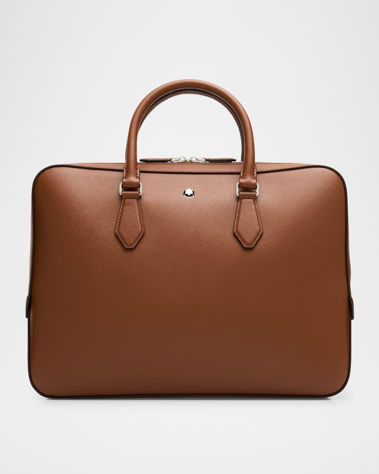Men's Sartorial Leather Briefcase by MONTBLANC