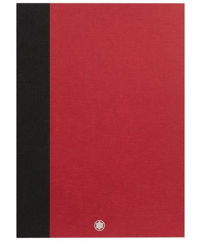 Montblanc 2 Fine Stationery #146 Slim Red Notebooks by MONTBLANC