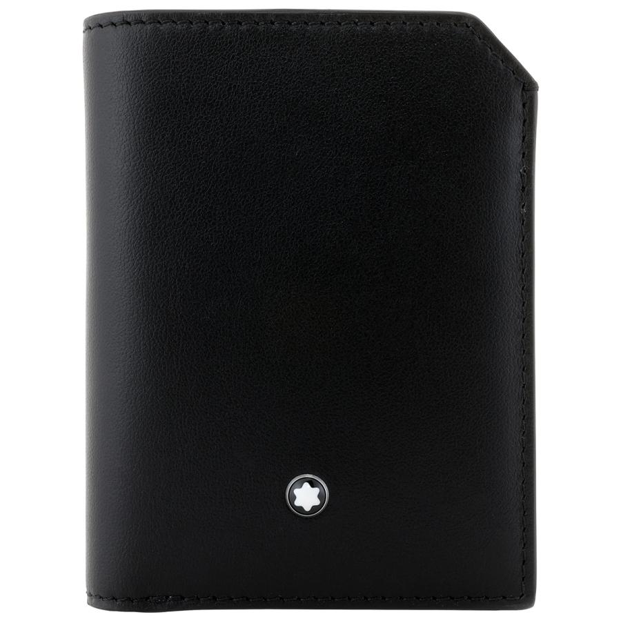 Montblanc Black Soft Mini Wallet 4Cc 130050 by MONTBLANC